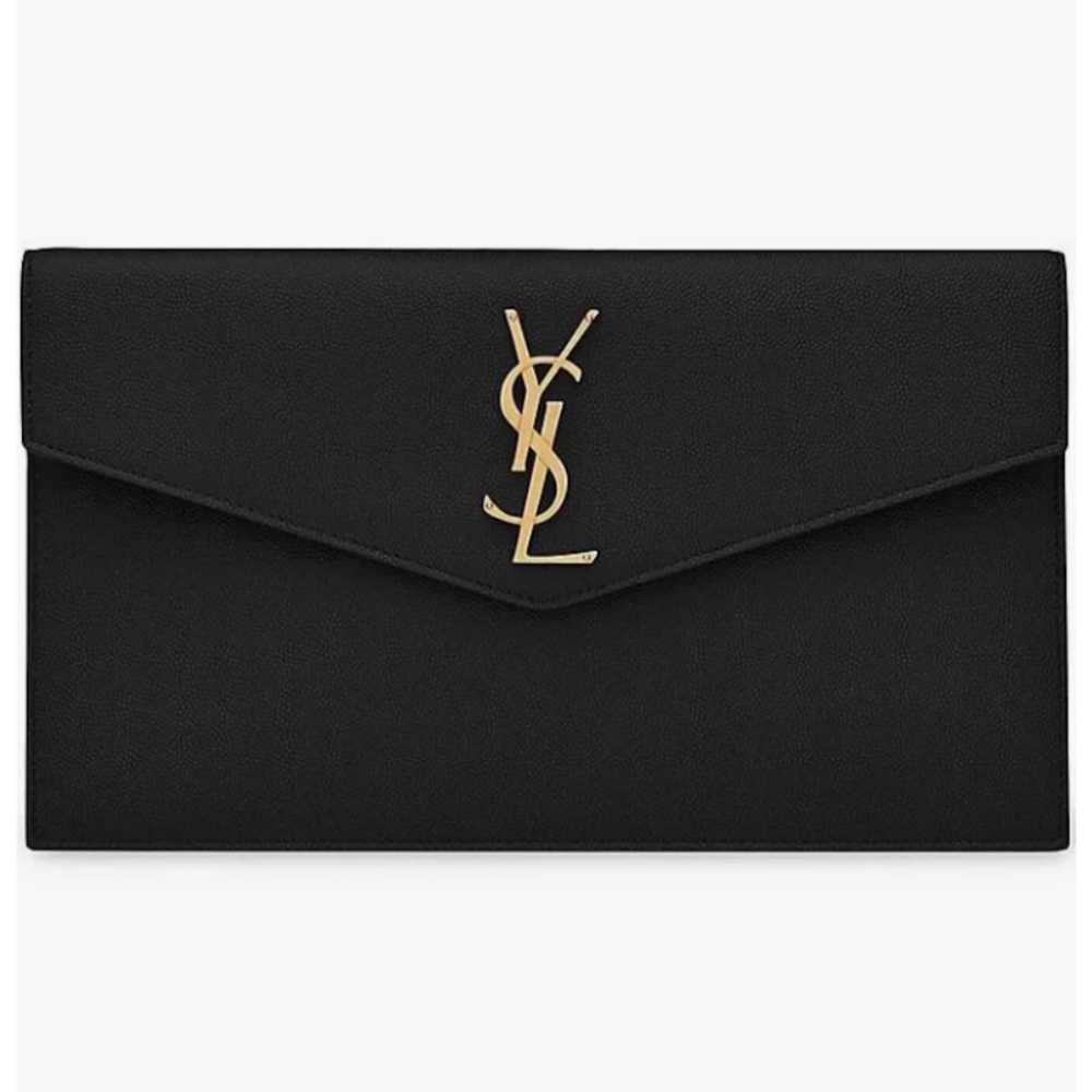 YSL Clutch Medium Black